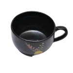 ⁦طقم بولة شوربة 4 قطع بورسلين حامل جناح-ورقه شجر⁩ - الصورة ⁦2⁩