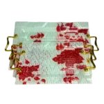 طقم صينيه اركوبيركس 3 قطع تغليف فوم هدايا فاطي  - ابيض واحمر