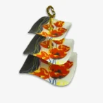 ⁦شيالة كعك 3 دور حرف S اسود⁩ - الصورة ⁦2⁩