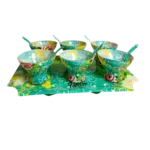 طقم جيلي اركوبيركس 13 قطعة علبة فوم هدايا-اخضر