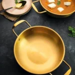 مقلاية ذهبي مقاس 2 بيدين