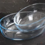 ⁦طقم طاجن بيركس 2 قطعة بيضاوي تركي - شفاف⁩ - الصورة ⁦7⁩