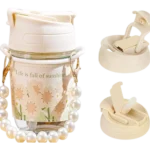 مج زجاجي بيد لولي