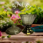 ⁦بنبنيره زجاج مربعات بالقاعده عسلى⁩ - الصورة ⁦2⁩