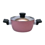 ⁦طقم حلة جرانيت 9 قطعة مدور - روز⁩ - الصورة ⁦2⁩