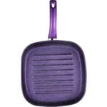 ⁦طقم حلة جرانيت 11 قطعة مربع  - ازرق⁩ - الصورة ⁦5⁩