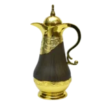 ⁦ترمس ديكوري كبير -بني فاتح⁩ - الصورة ⁦2⁩