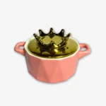 بولة شوربة بورسلين تاج - روز