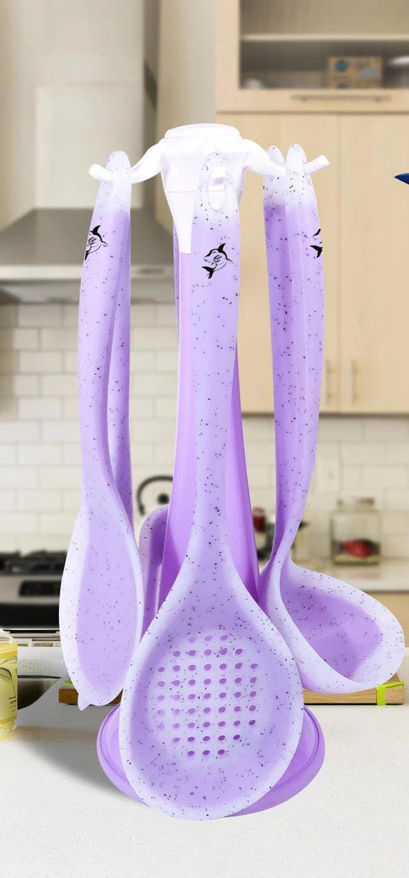 SI-101-973-1 (1) طقم توزيع سيليكون جرانيت- موف - الصورة 1