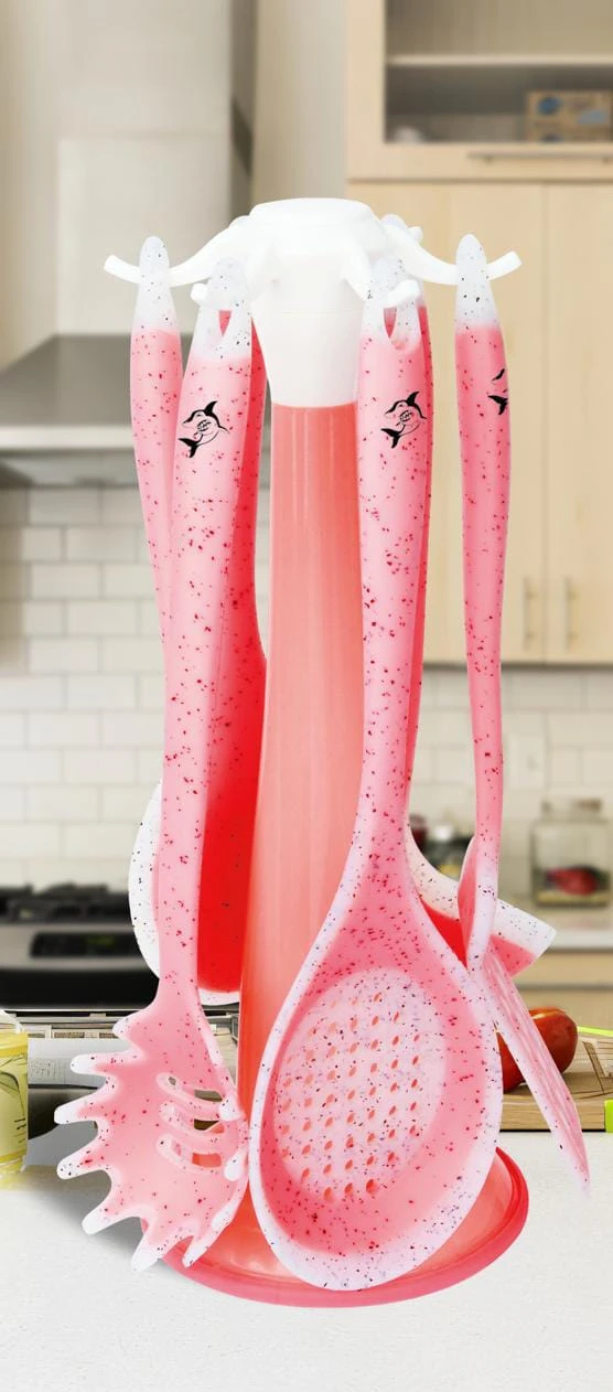 SI-101-973-2 (1) طقم توزيع سيليكون جرانيت- روز - الصورة 1