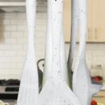 طقم توزيع سيليكون جرانيت- ابيض