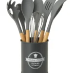 طقم توزيع حامل كباية -رمادي