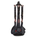 ⁦طقم توزيع رخامي- اسود⁩ - الصورة ⁦2⁩