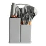 ⁦طقم توزيع بالسكينة بالاورمة -رمادي⁩ - الصورة ⁦2⁩