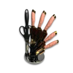 طقم سكينة رشاقة باص  - روز