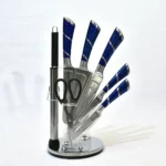 ⁦طقم سكينة رشاقة سلفر- ازرق⁩ - الصورة ⁦2⁩