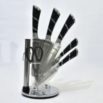 طقم سكينة رشاقة سلفر- اسود