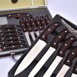 ⁦طقم سكينة 25 قطعة ابانوس-بني⁩ - الصورة ⁦2⁩