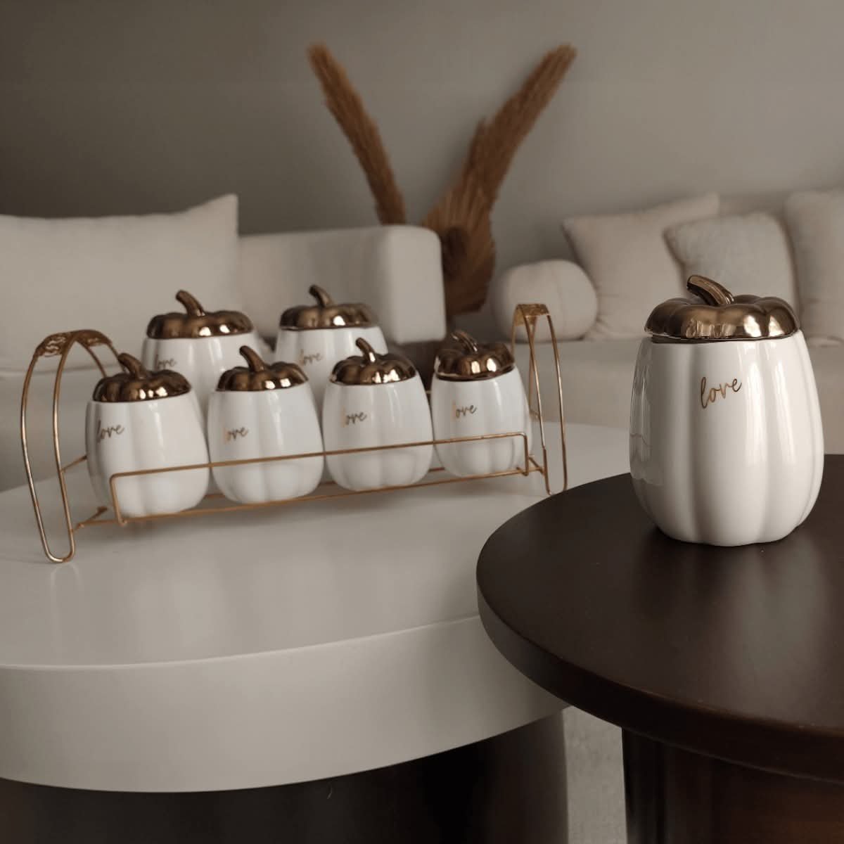 WhatsApp Image 2026-04-01 at 11.54.24 PM طقم توابل 15 قطعة بورسلين فلفله بالحامل-ابيض - الصورة 1