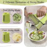 قطاعة سلايزر كهربائية خضراء, homely hub