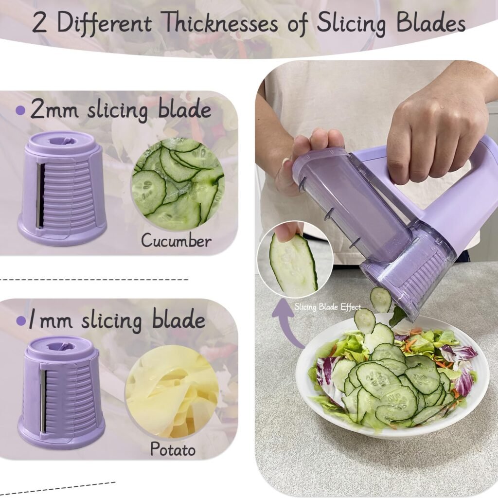 قطاعة خضروات كهربائيةسلايزر موف متعددة الشفرات, Homely hub