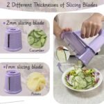 قطاعة خضروات كهربائيةسلايزر موف متعددة الشفرات, Homely hub