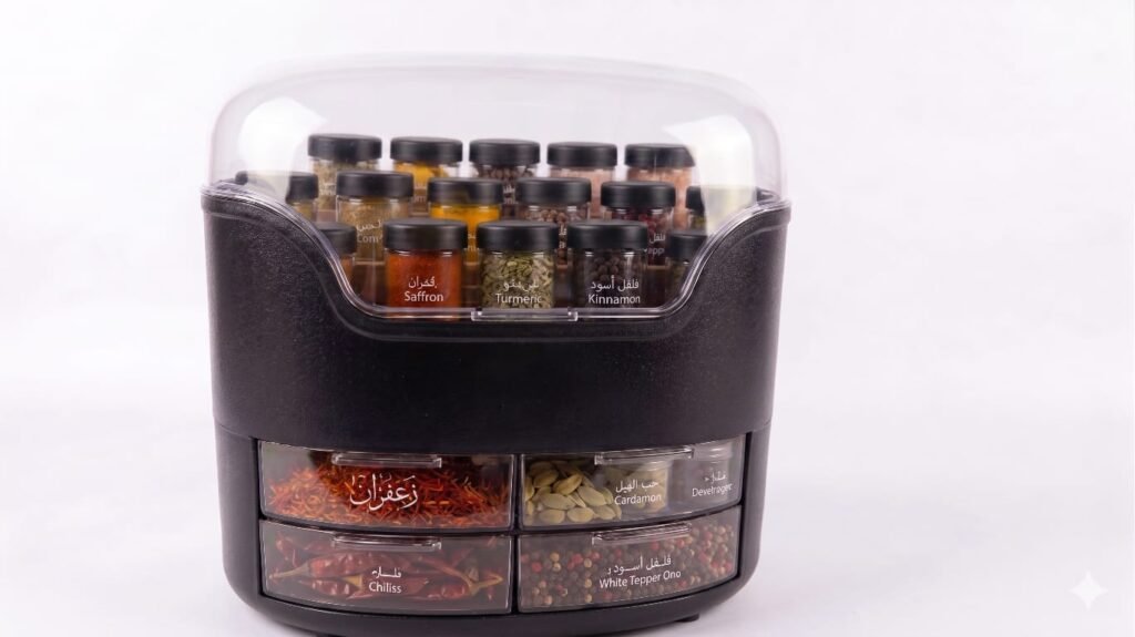طقم توابل الملكية لون أسود, Homely hub